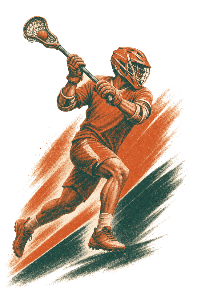Lacrosse athlete